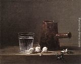 Water Glass and Jug by Jean Baptiste Simeon Chardin